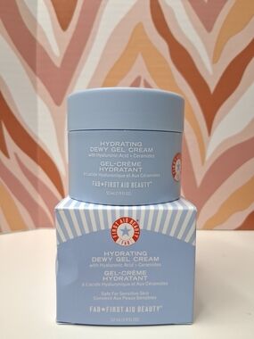 First Aid Beauty Hydrating Dewy Gel Cream in Light Blue